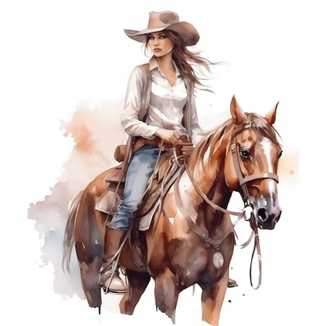 painted cowgirl